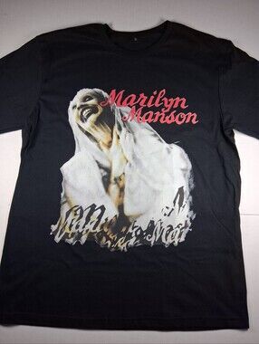 Marylin Manson Graphic T-Shirt Men Size Large